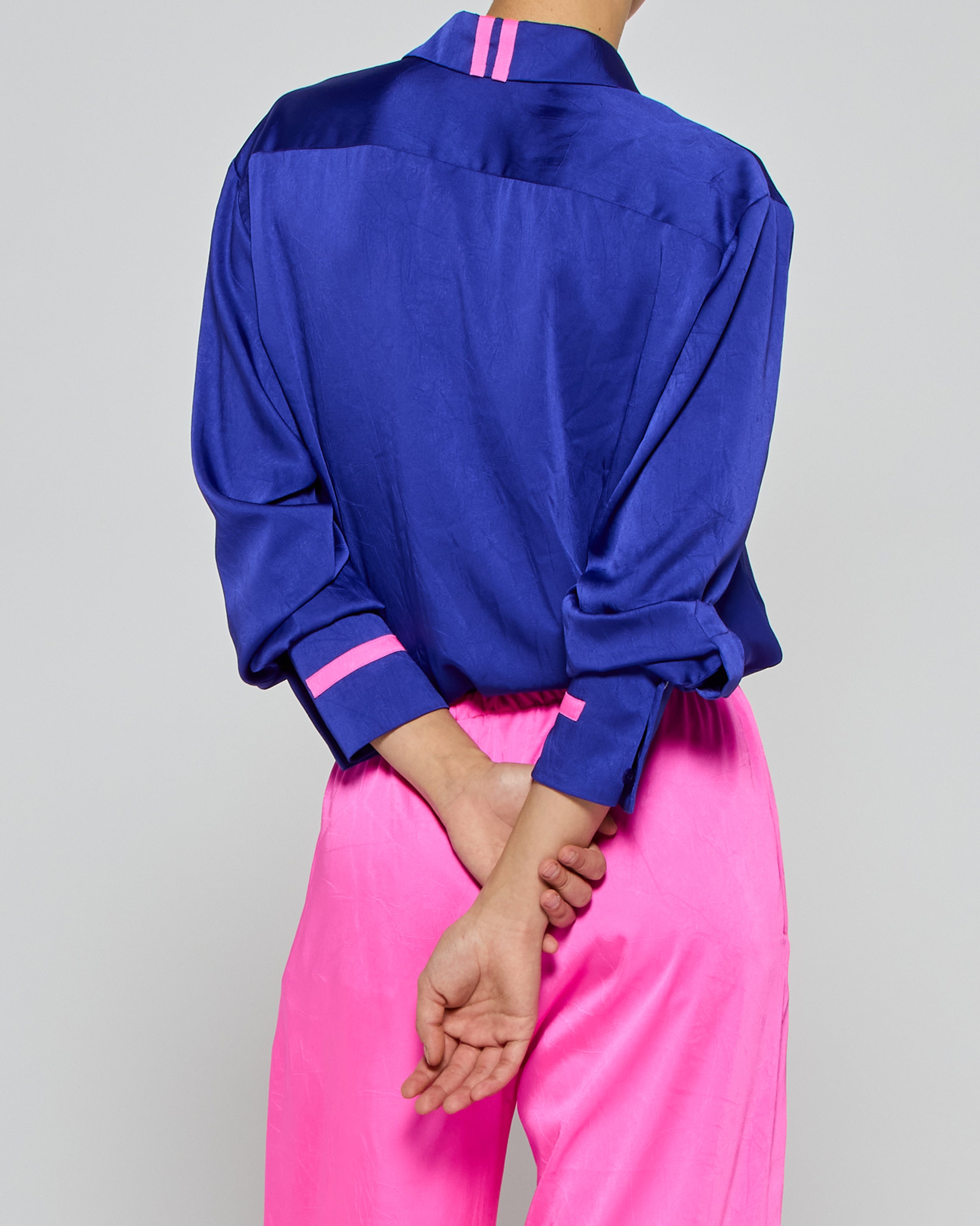 Oversized Shirt '25 - Violet Blue