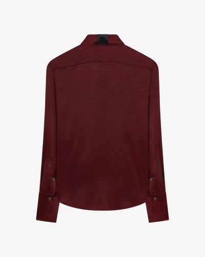 Paris Shirt - Burgundy SERENA BUTE