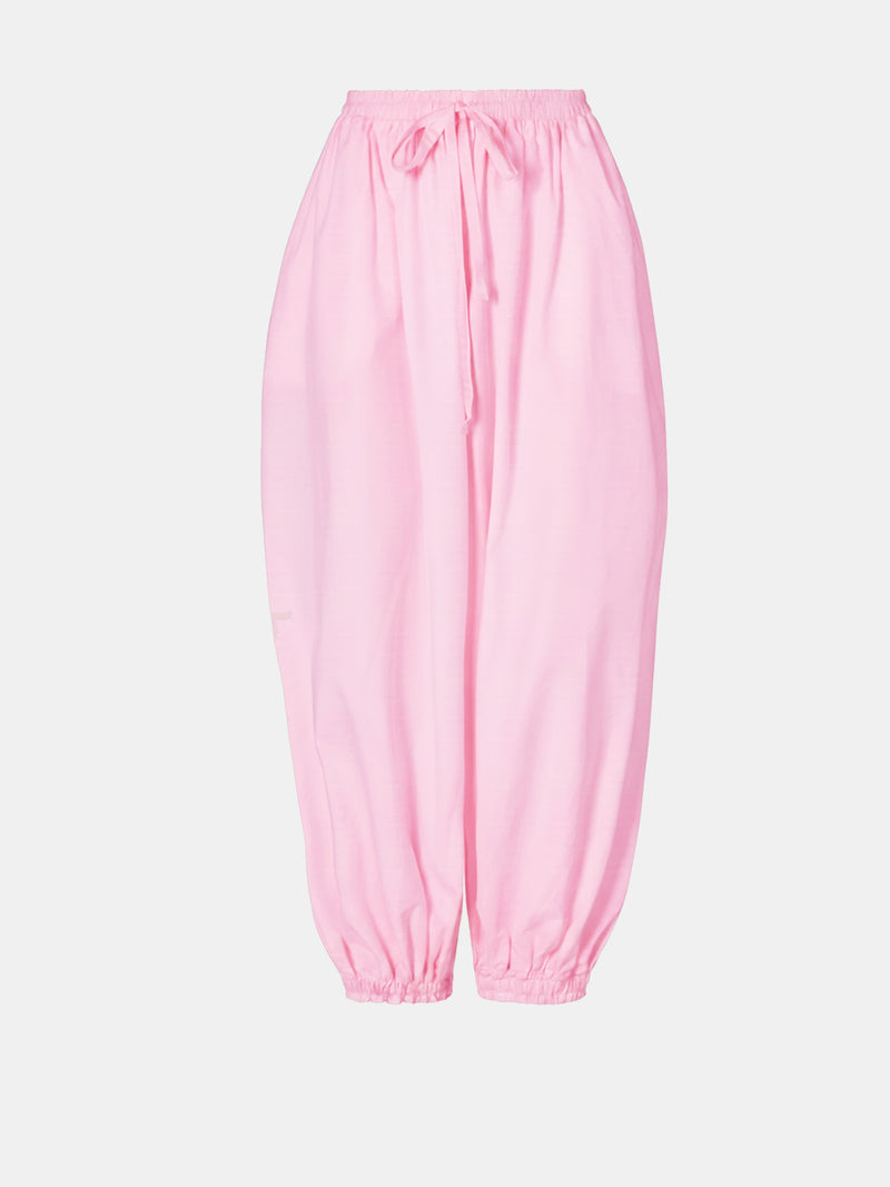 Cotton Balloon Trouser - Rosa Pink SERENA BUTE