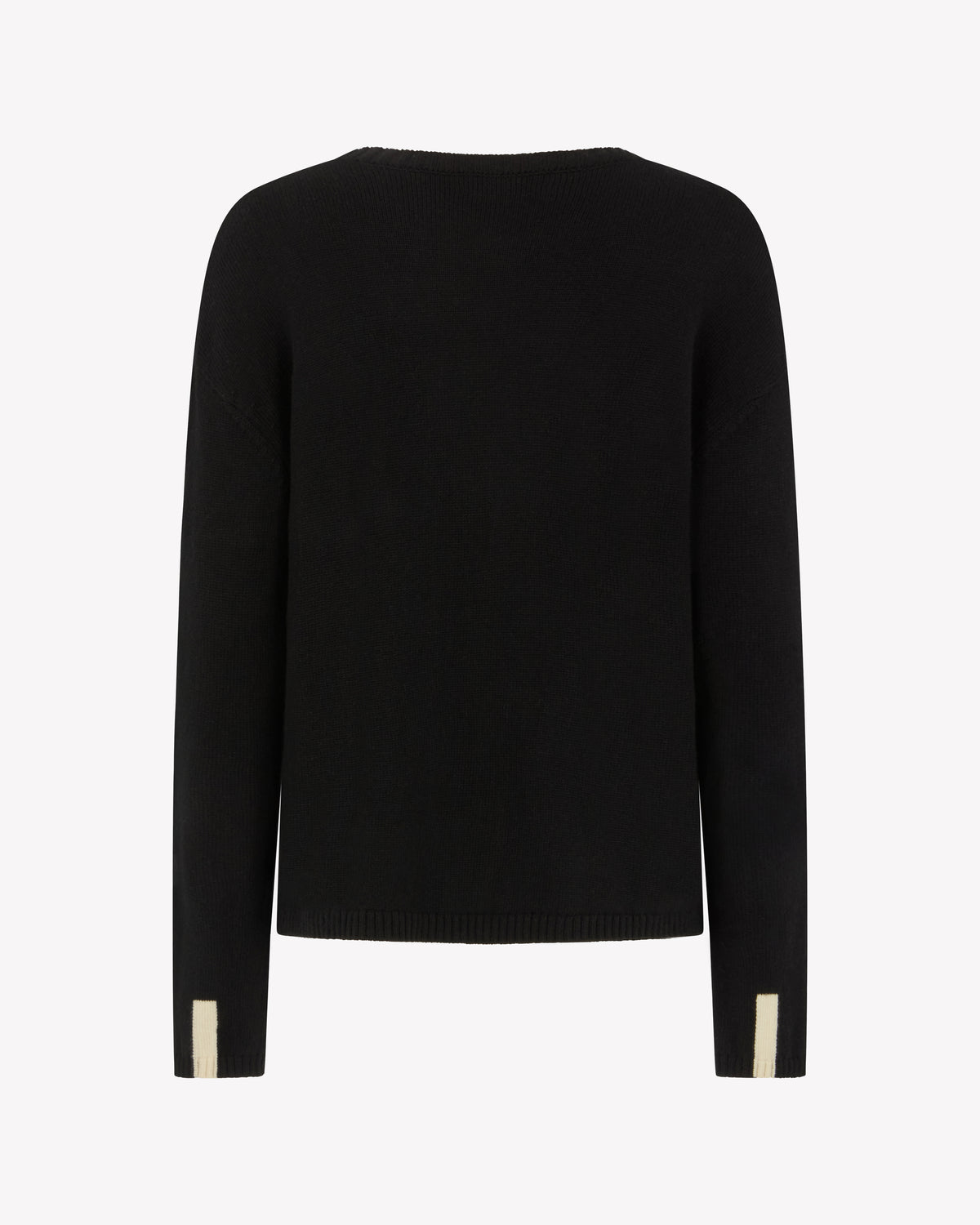 Relaxed Fit Jumper - Black
