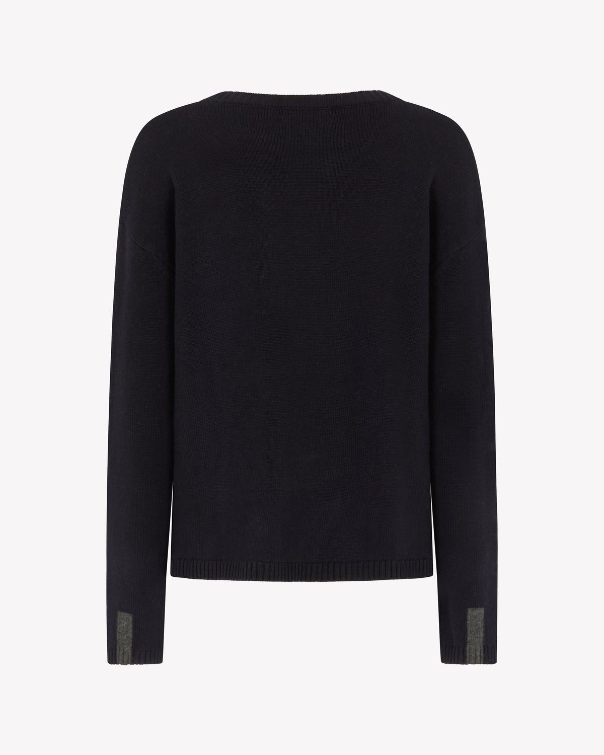 Relaxed Fit Jumper - Navy Blue