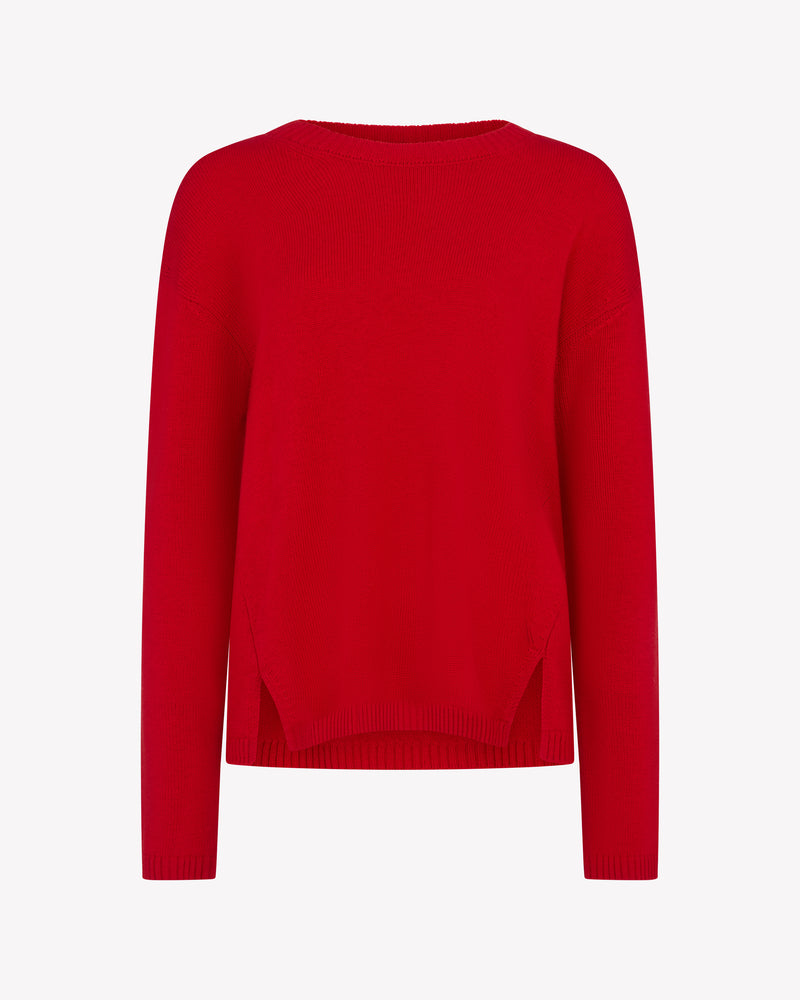 Relaxed Fit Jumper - Red picture #2