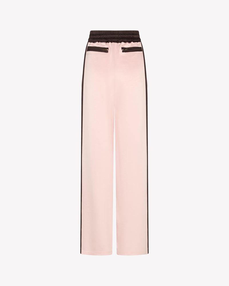 Satin Relaxed Jogger - Pale Pink SERENA BUTE