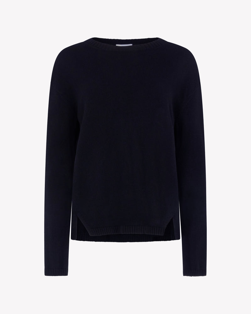 Relaxed Fit Jumper - Navy Blue picture #2
