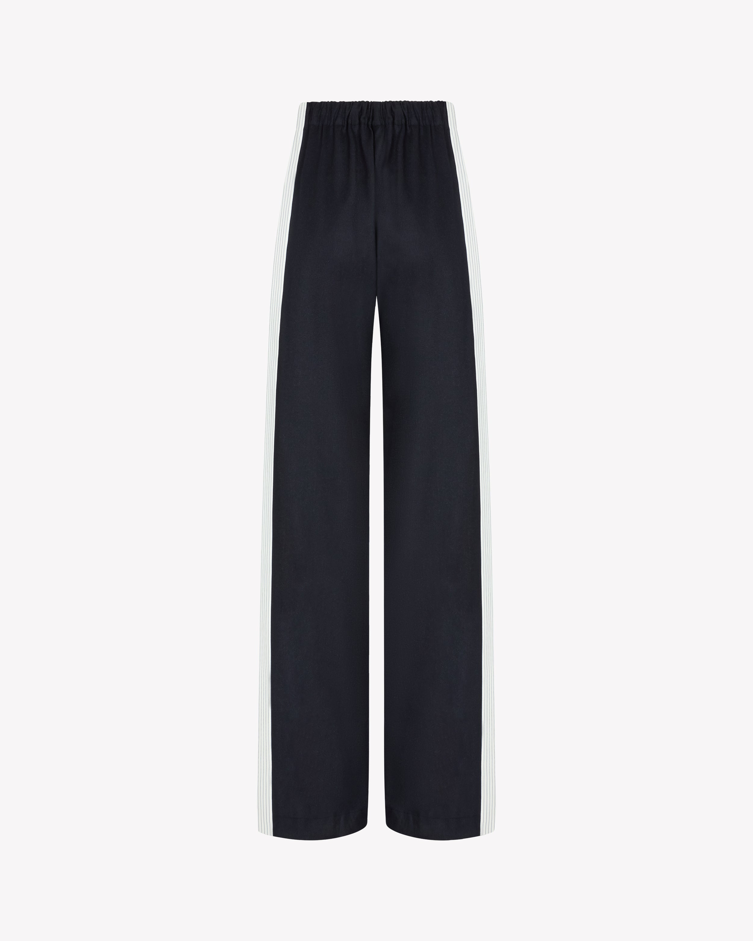 Serena Jogger - Navy Blue Wool