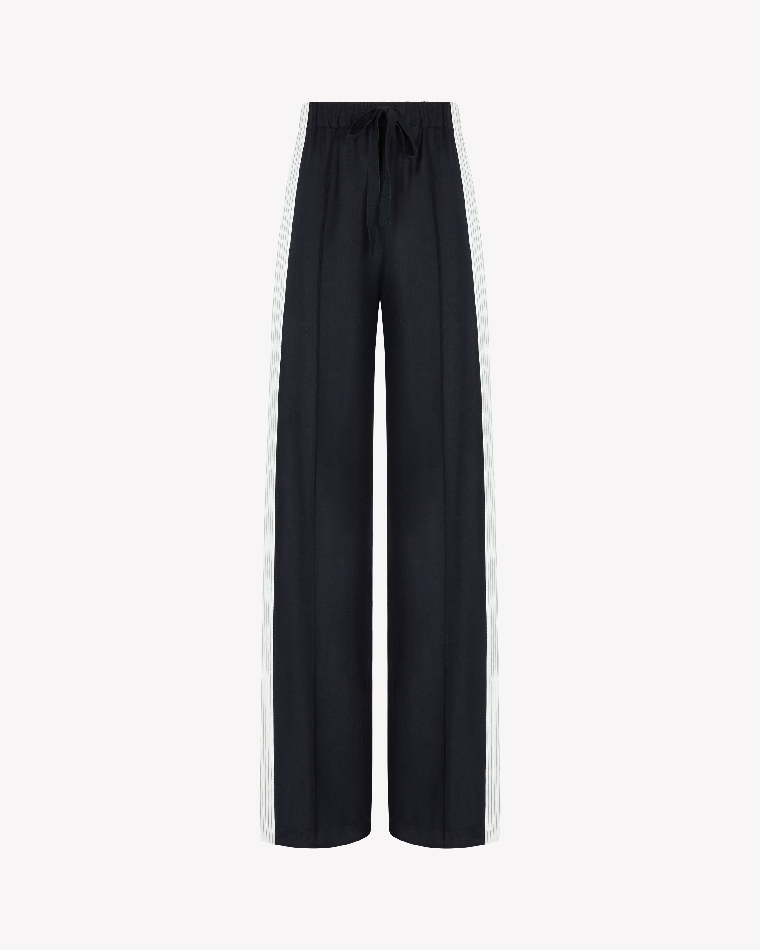 Serena Jogger - Navy Blue Wool