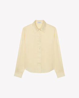 Silk Serena Shirt - Blush