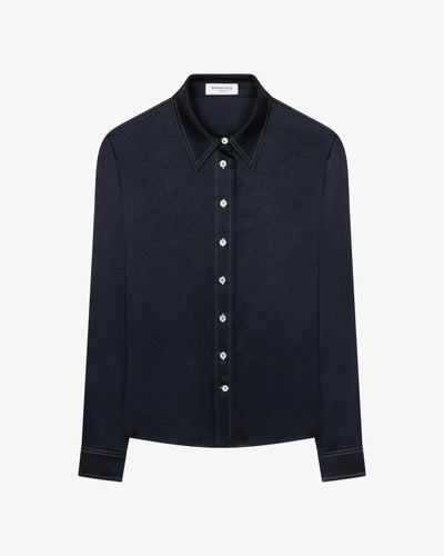 Serena Shirt - Navy Blue SERENA BUTE