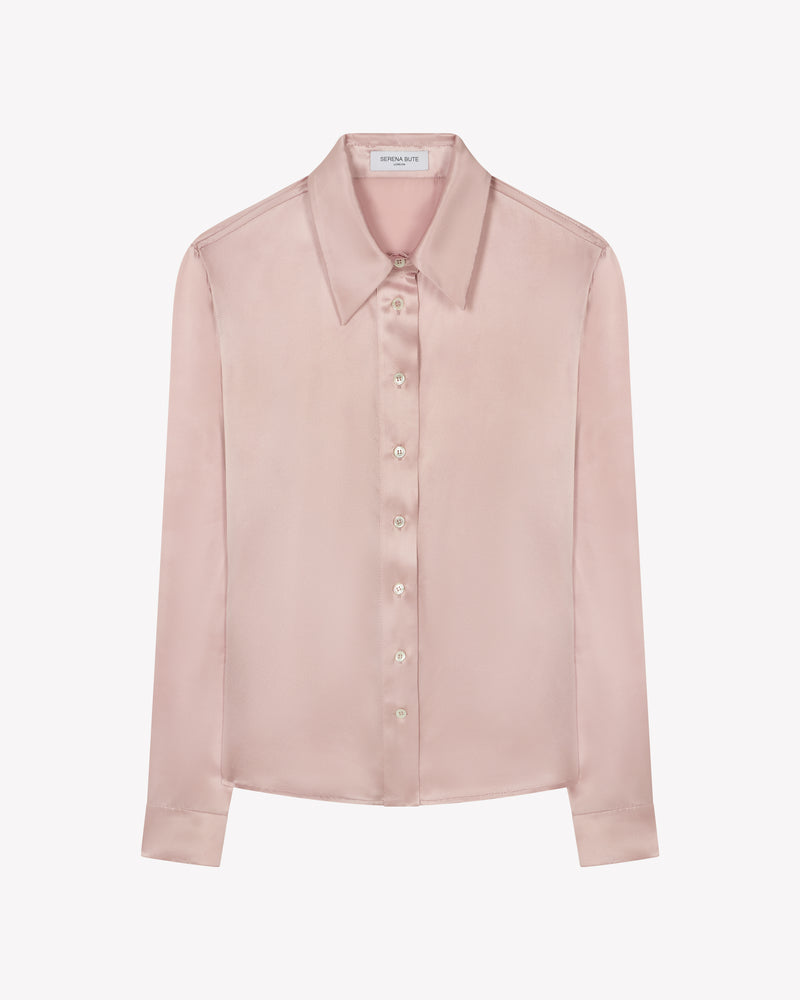 Serena Shirt - Old Rose Silk picture #2