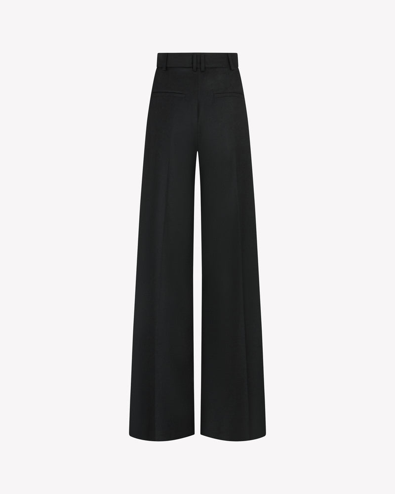 Cashmere Blend Serena Trouser - Dark Green SERENA BUTE