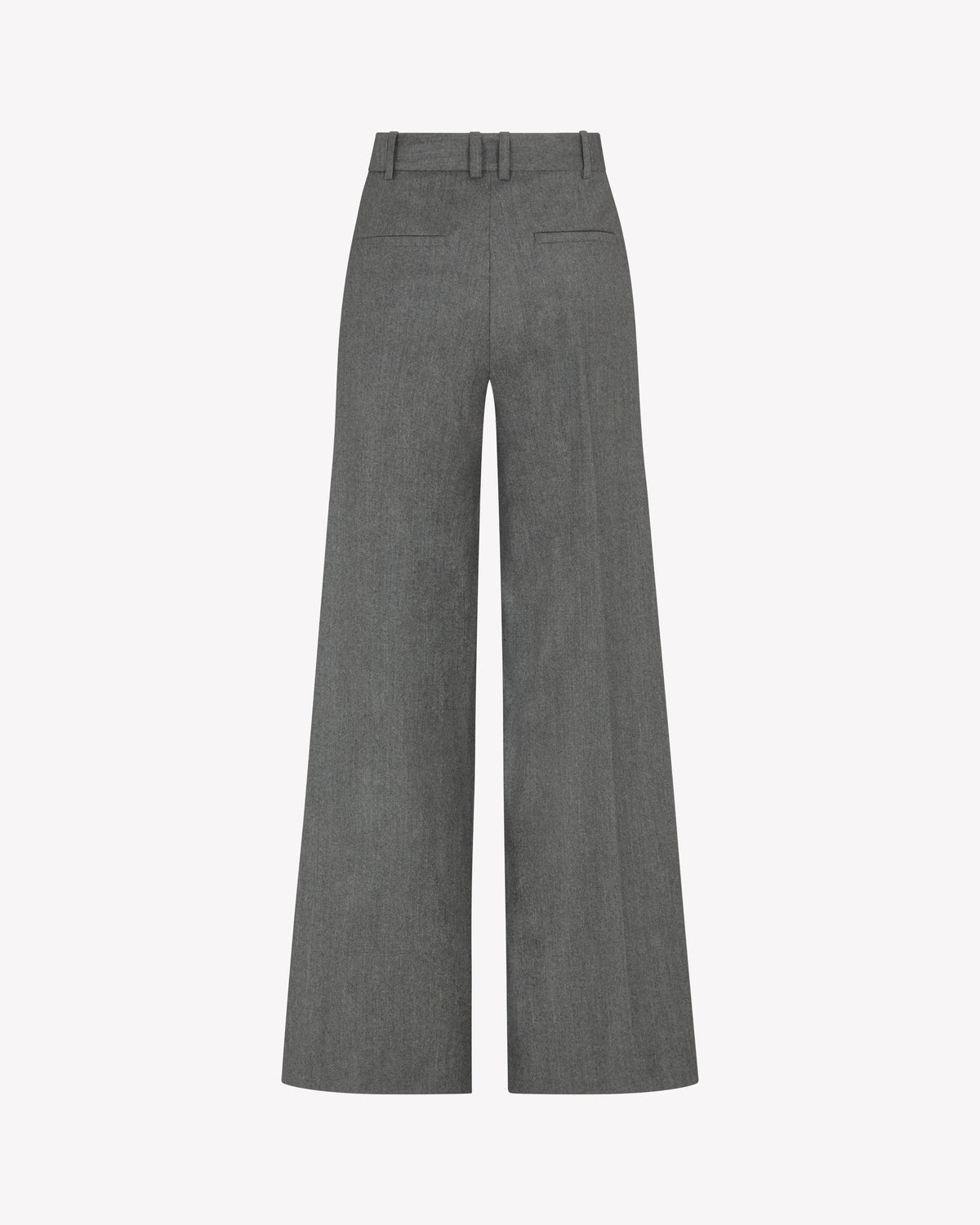 Serena Trouser - Dark Grey Wool