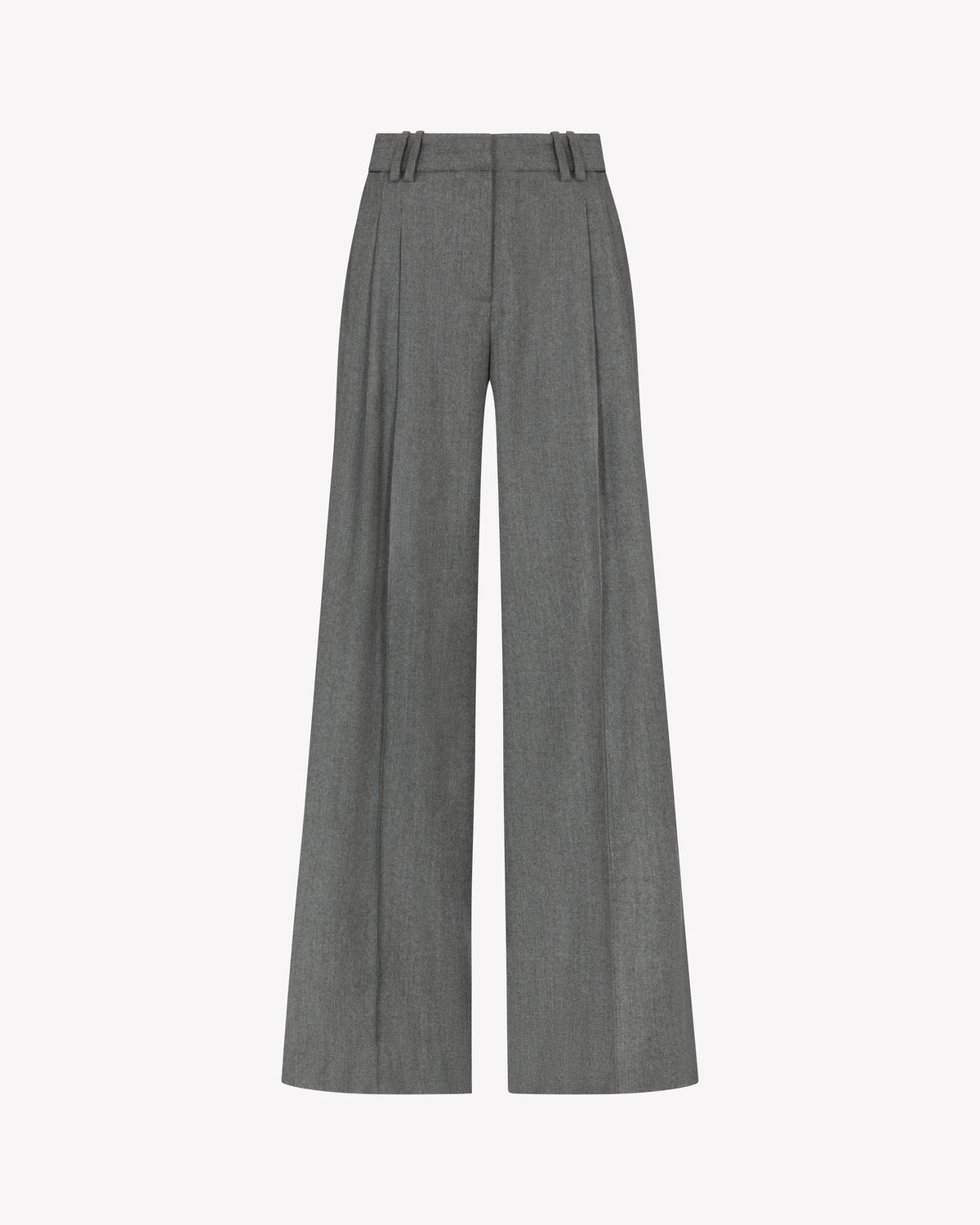 Serena Trouser - Dark Grey Wool