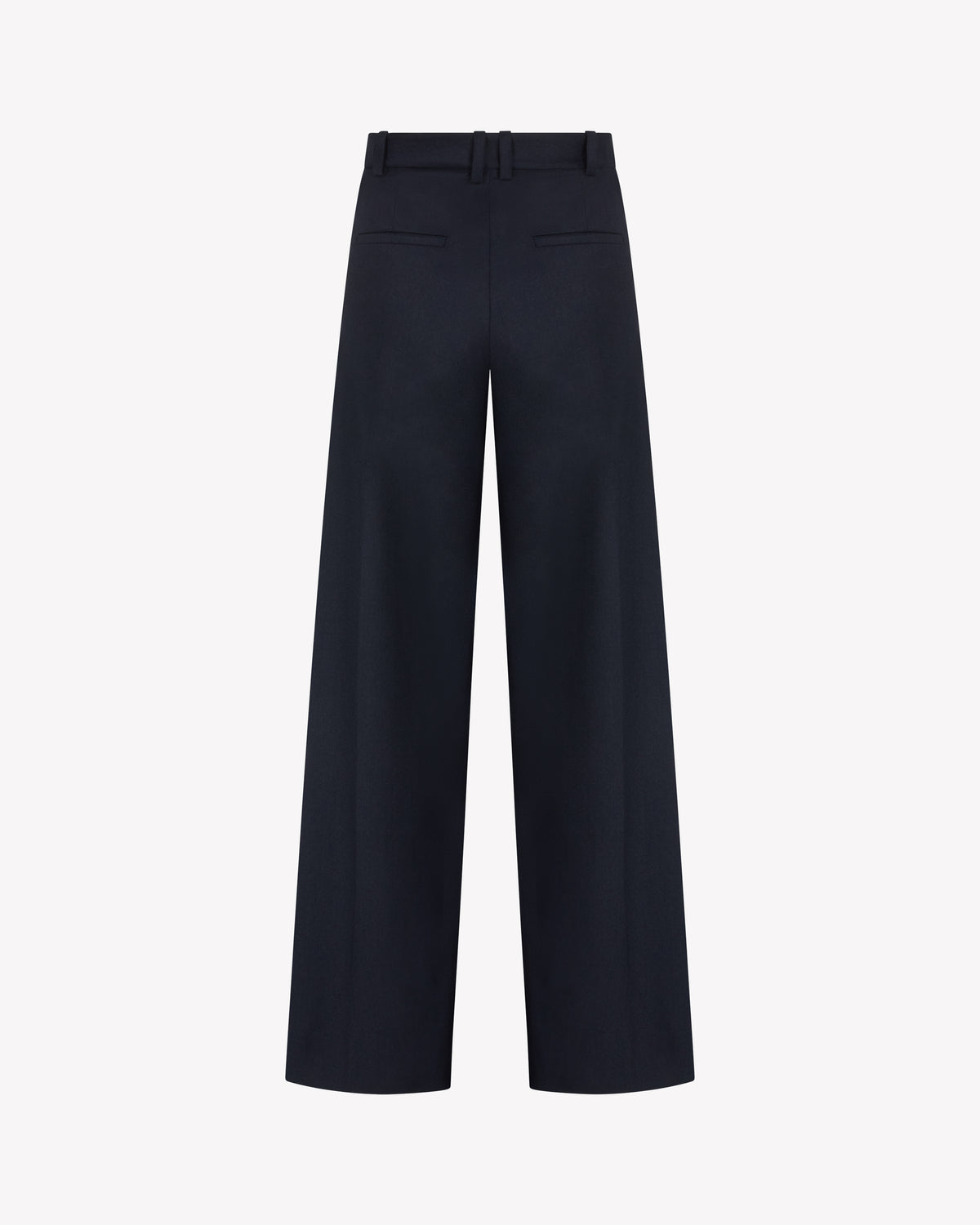 Serena Trouser - Navy Blue Wool