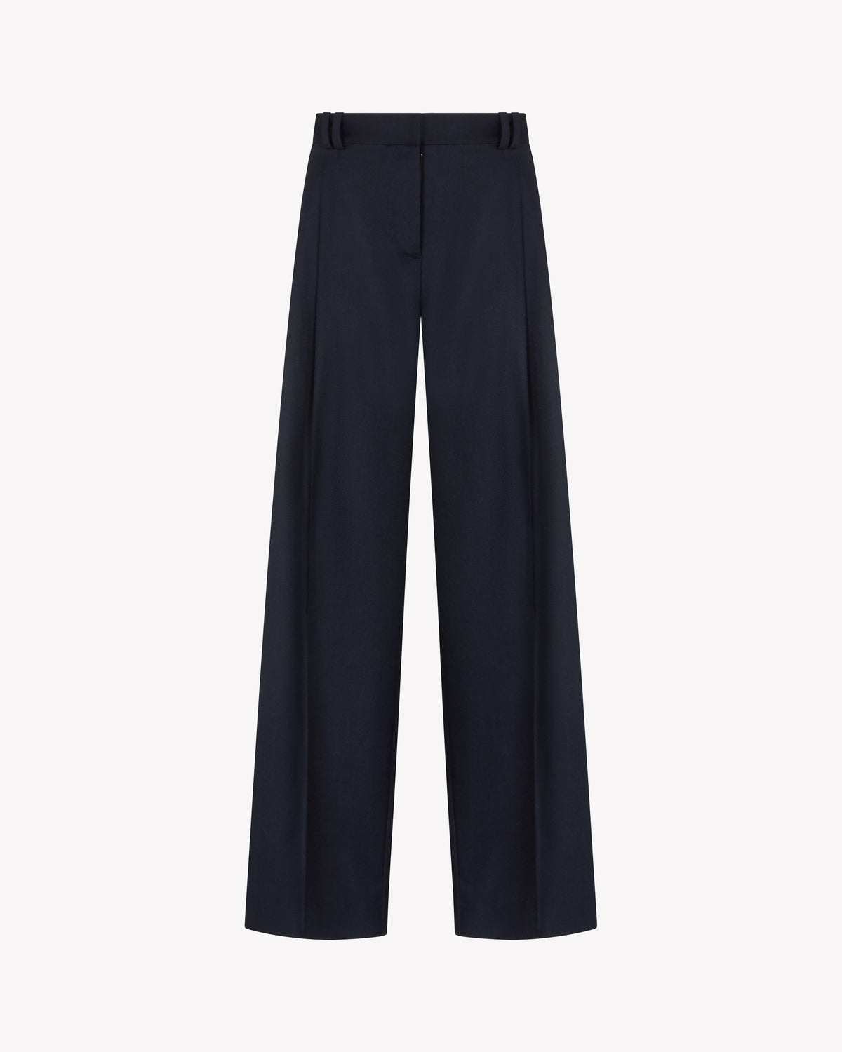Serena Trouser - Navy Blue Wool