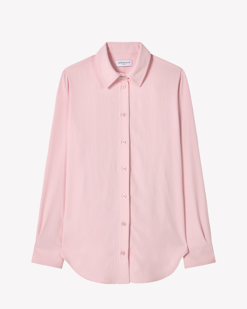 Lightweight Twill Classic Shirt - Pale Pink picture #1