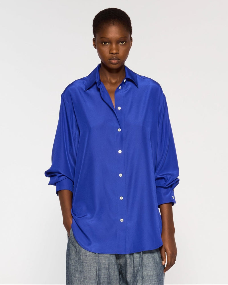 Oversized Shirt - Sapphire Blue picture #1