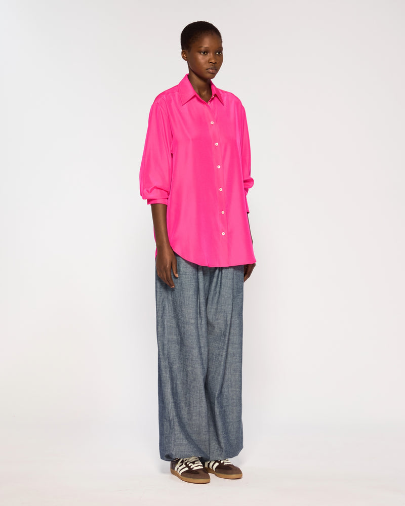 Oversized Shirt - Shocking Pink picture #4