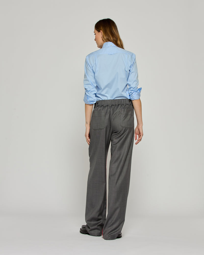 Boyfriend Trouser - Dark Grey / Red picture #4