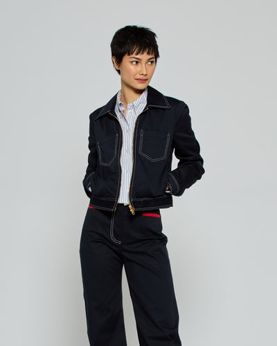 Cargo Jacket '25 - Navy SERENA BUTE