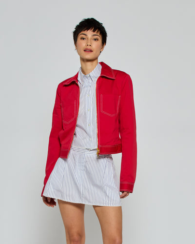Cargo Jacket '25 - Red SERENA BUTE