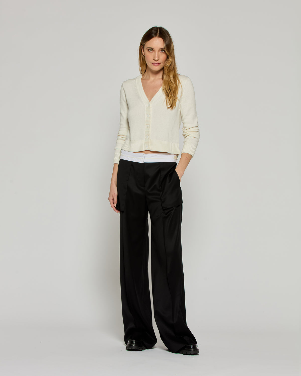 Inside Out Trouser - Black