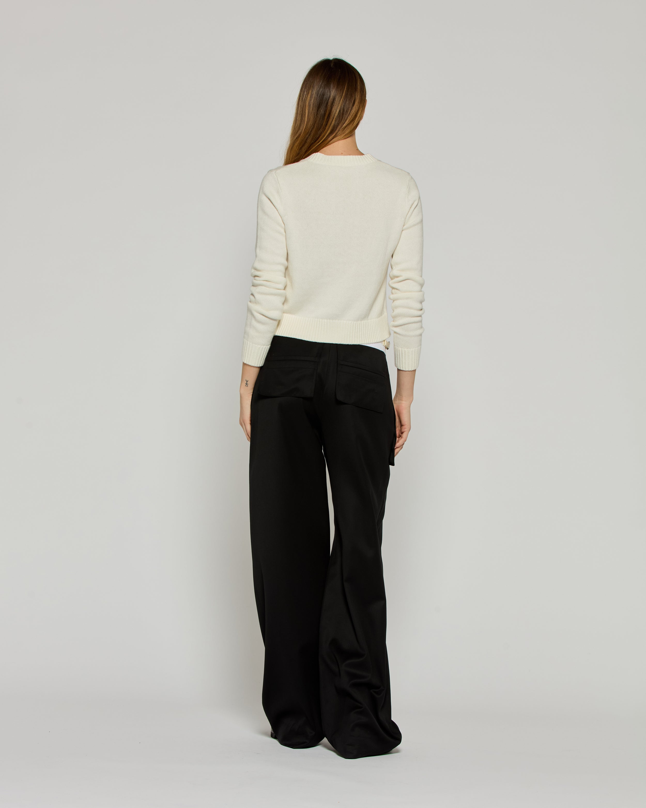 Inside Out Trouser - Black