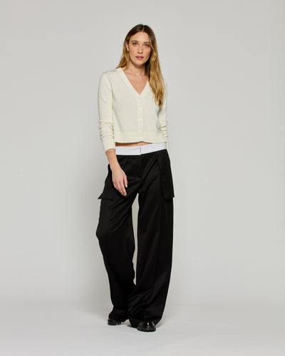 Inside Out Trouser - Black SERENA BUTE