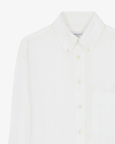 Johnny Fitted Shirt - White SERENA BUTE