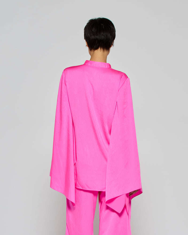 Kimono Sleeve Shirt - Shocking Pink picture #4