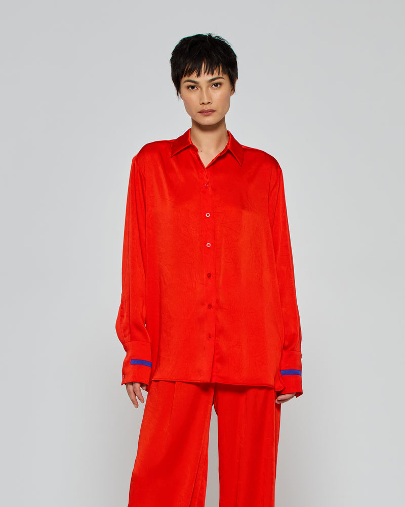 Oversized Shirt '25 - Bright Red picture #1