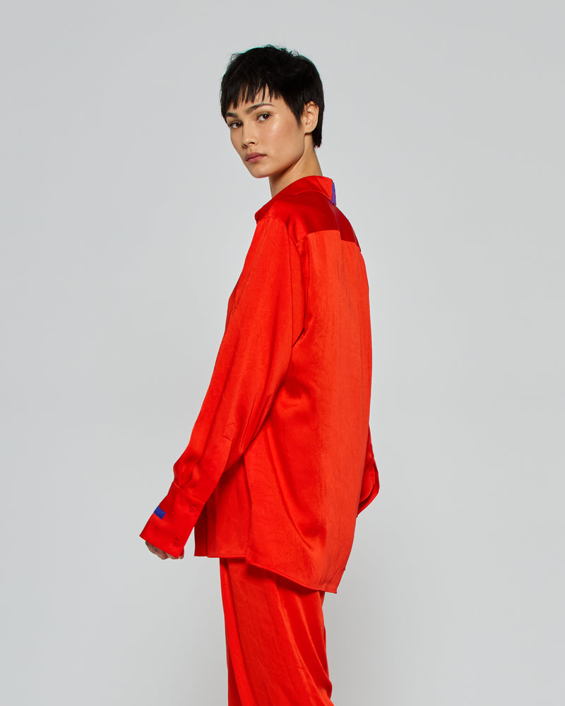 Oversized Shirt '25 - Bright Red picture #3