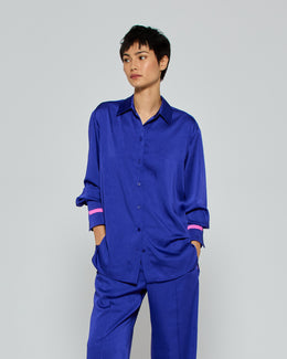Oversized Shirt '25 - Violet Blue