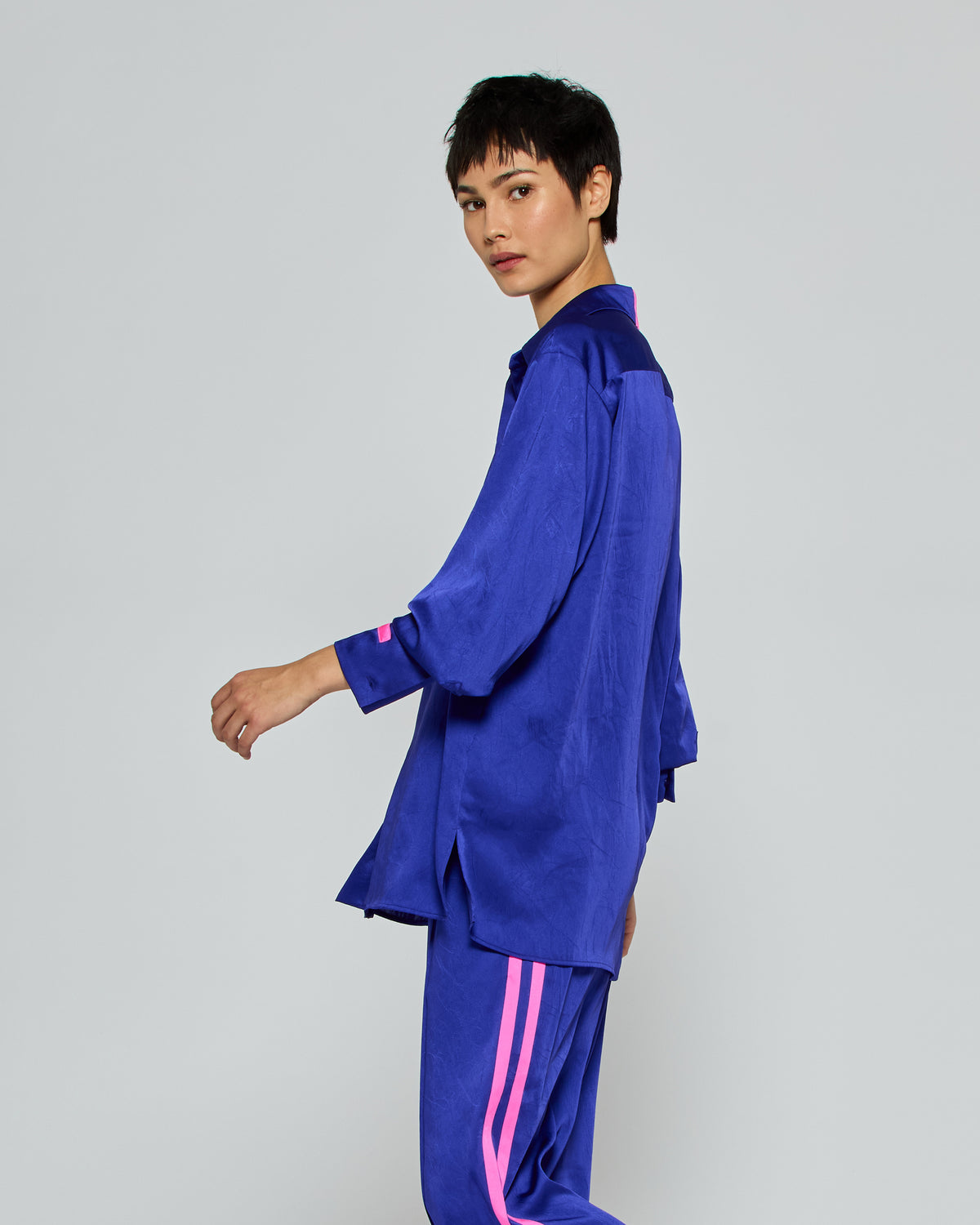 Oversized Shirt '25 - Violet Blue