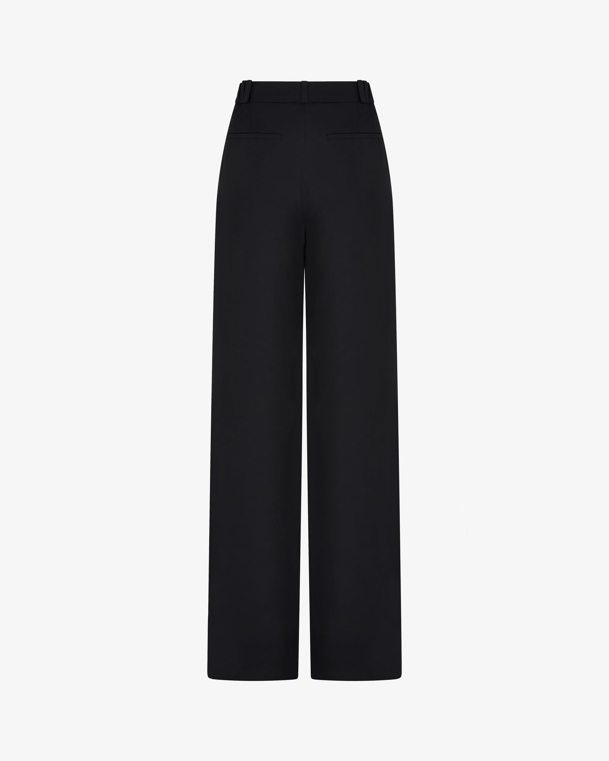 Serena Trouser with Georgette Trim - Black