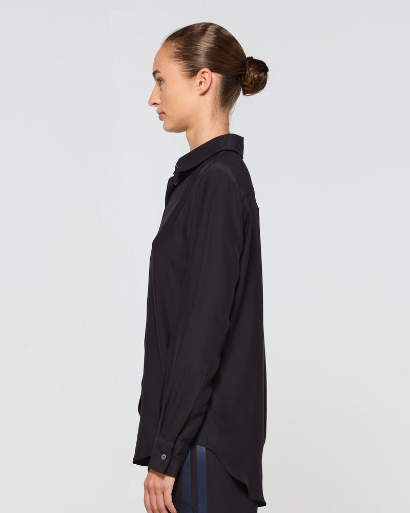 Silk Classic Shirt - Black picture #3
