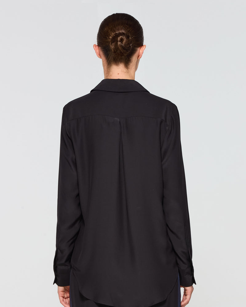 Silk Classic Shirt - Black picture #4