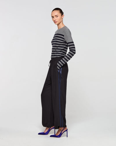 Silk Icon Jogger - Black SERENA BUTE