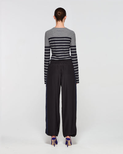 Silk Icon Jogger - Black SERENA BUTE