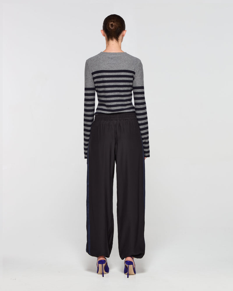 Silk Icon Jogger - Black SERENA BUTE
