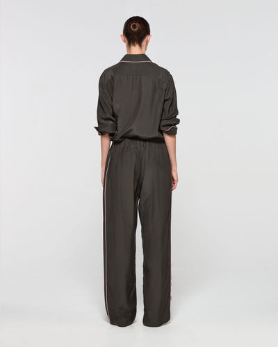 Silk Relaxed Jogger - Fir SERENA BUTE