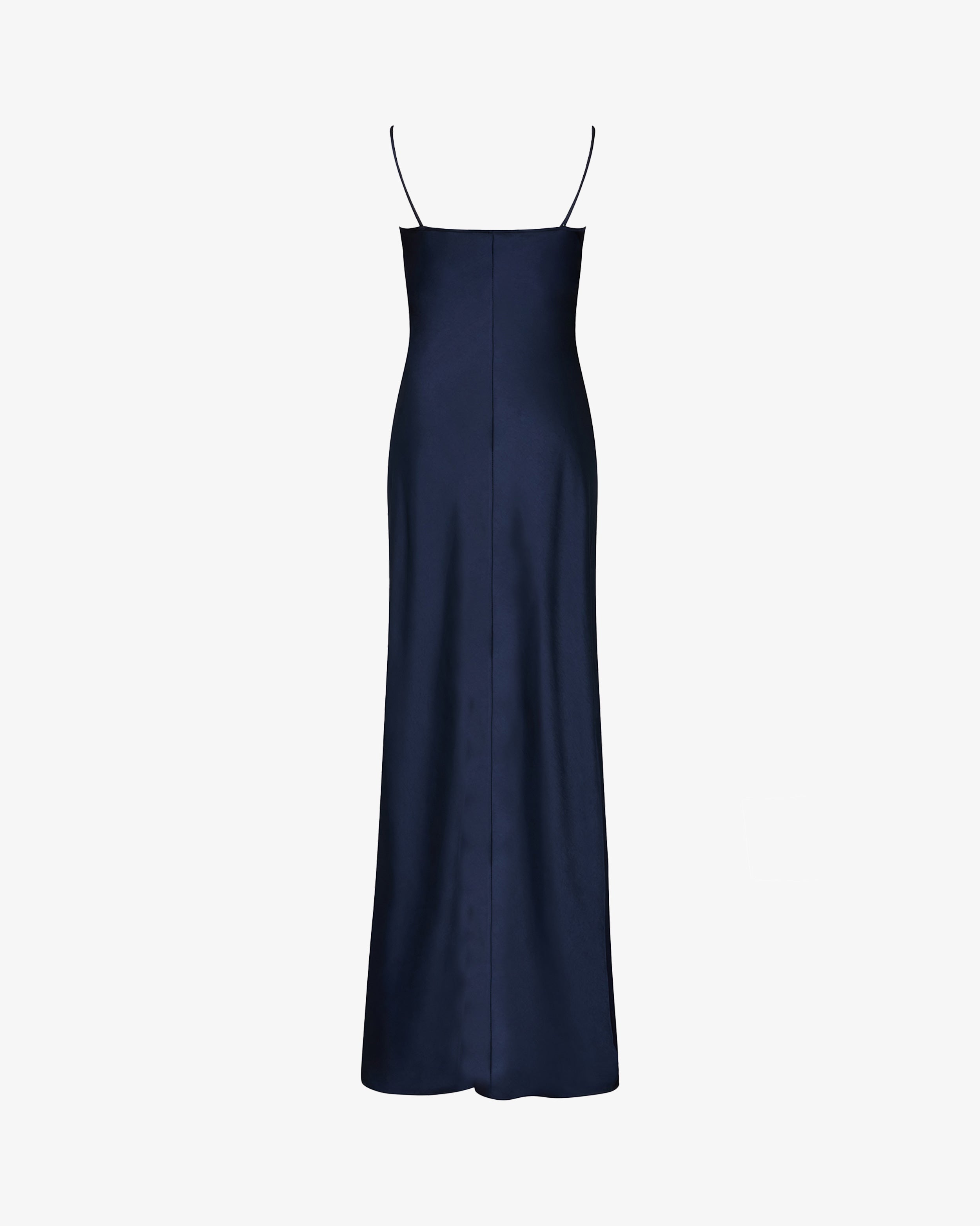 Satin Slip Dress '25 - Dark Navy