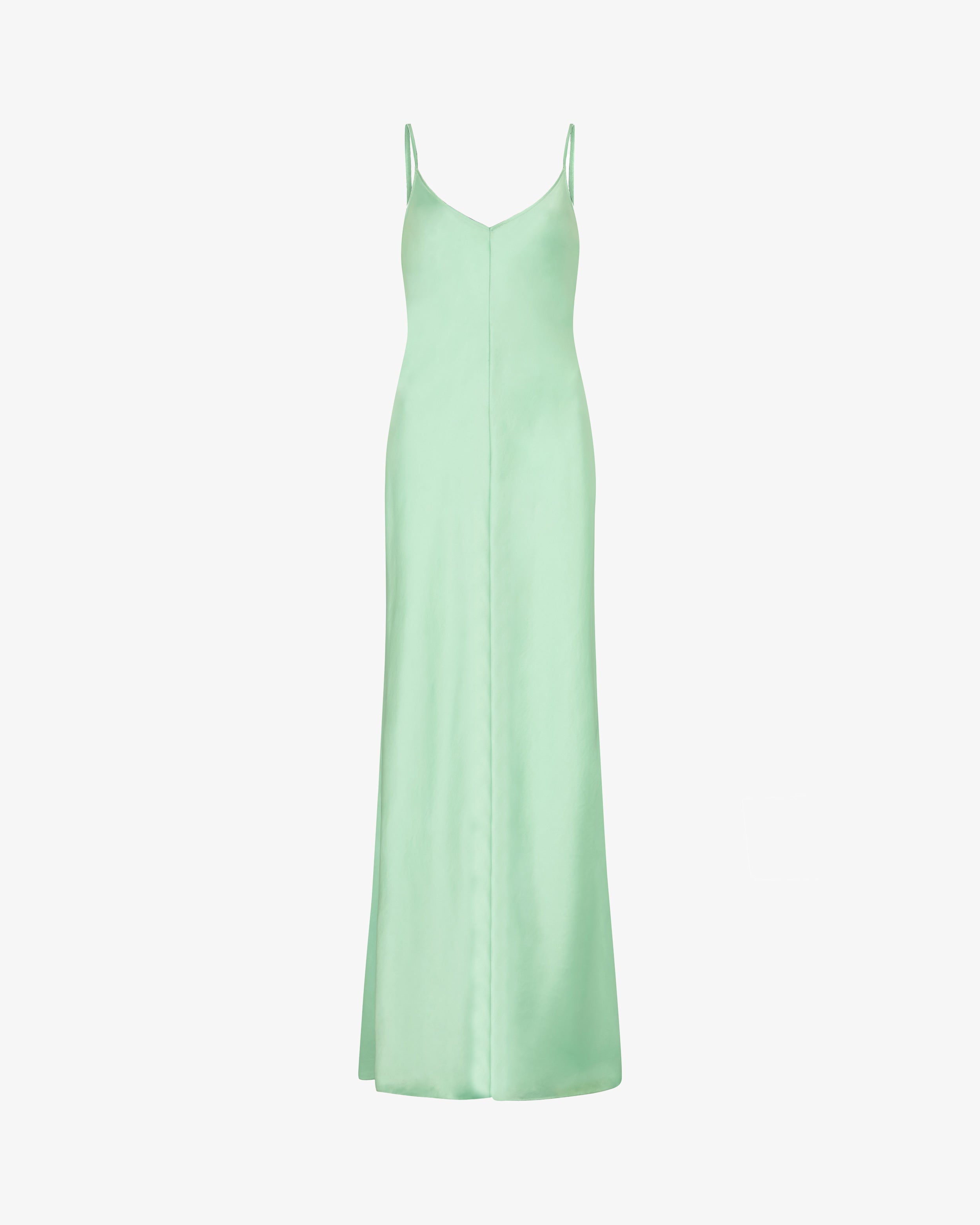 Satin Slip Dress '25 - Mint