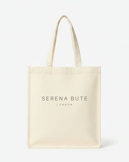 Cotton Tote Bag - Cream