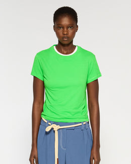 Cotton Short Sleeve T-Shirt - Classic Green