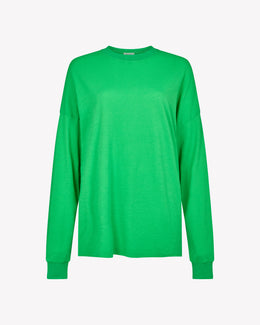 Cotton Long Sleeve T-Shirt - Classic Green