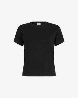 Classic Cotton Short Sleeve T-Shirt - Black