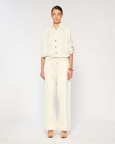 Slouchy Jogger - Ecru SERENA BUTE