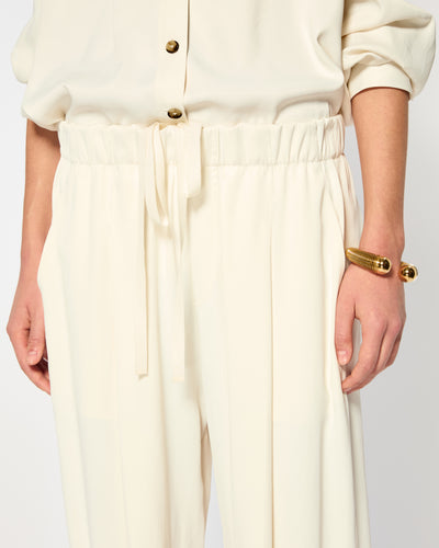 Slouchy Jogger - Ecru SERENA BUTE