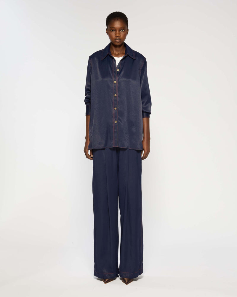 Casual Shirt - Navy Blue picture #3