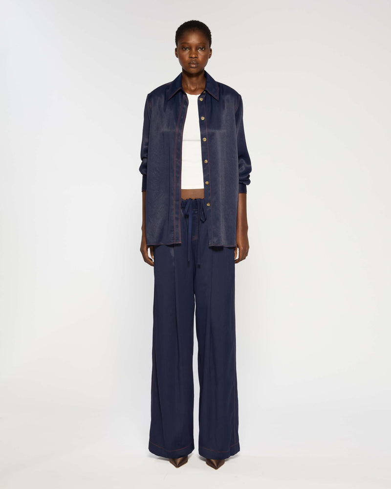 Slouchy Jogger - Navy Blue picture #2